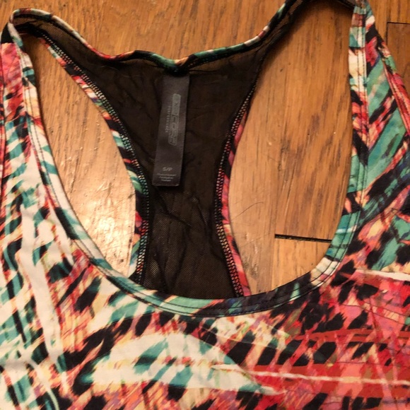 Colorful Racerback Workout Tank - Picture 2 of 3